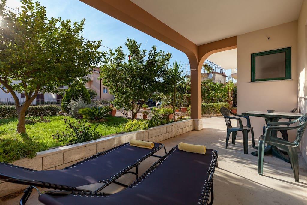 Apartmani Sanja Suta Podstrana Dış mekan fotoğraf