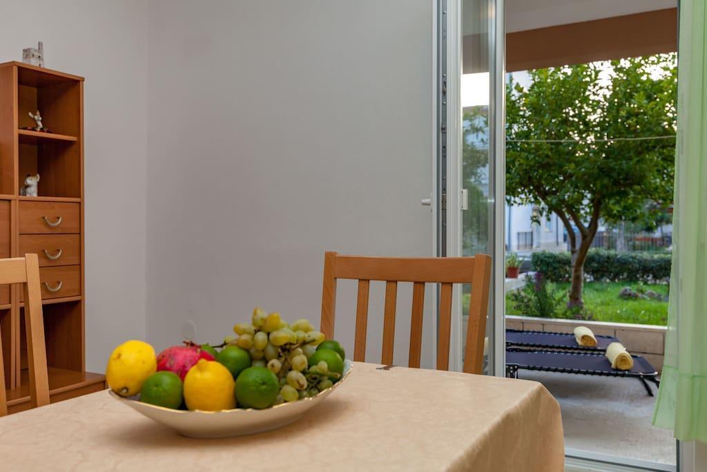 Apartmani Sanja Suta Podstrana Dış mekan fotoğraf