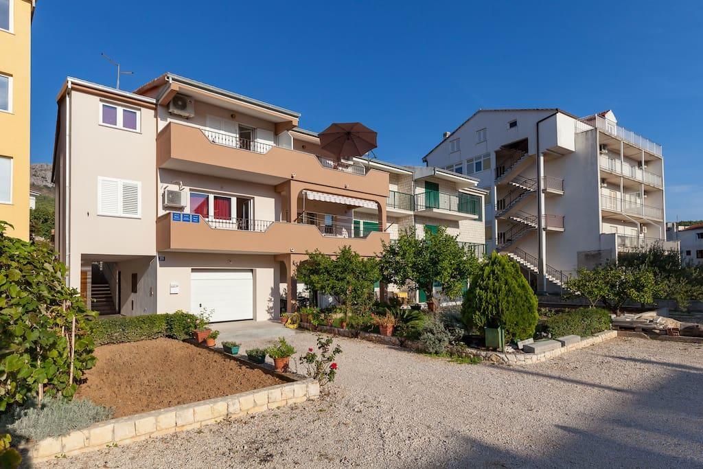 Apartmani Sanja Suta Podstrana Dış mekan fotoğraf